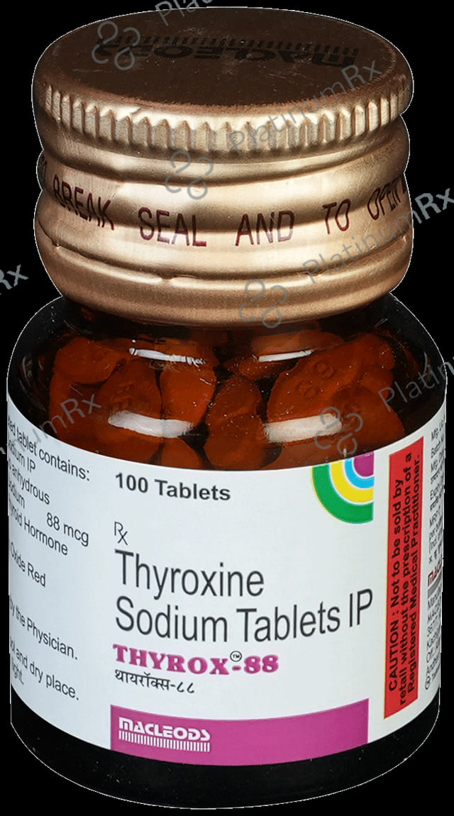 Thyrox 88mcg Tablet 100s