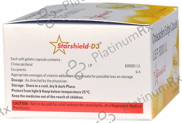 Starshield-D3 Softgel Capsule