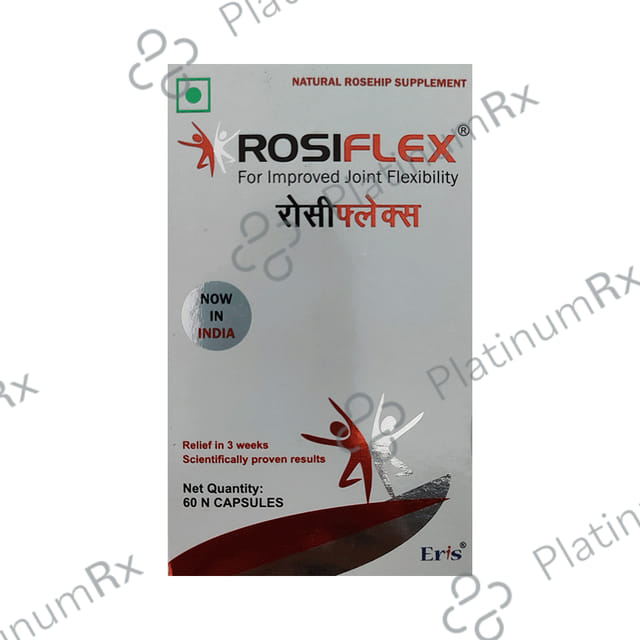 Rosiflex Capsule for Joint Health & Flexibility 60s