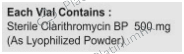 Cefrithro 500mg Injection 10ml