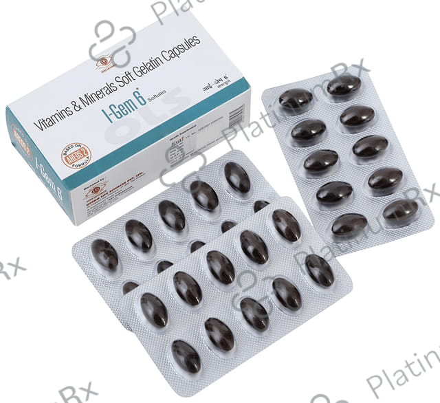 Optho Life Science I-Gem 6 Soft Gelatin Capsule