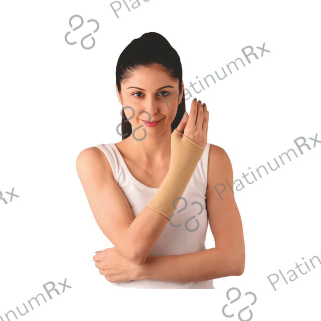 Vissco 0627 Elastic Pullover Wrist Support Beige Small