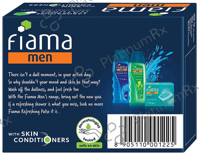 Fiama Men Gel Bar Refreshing Pulse