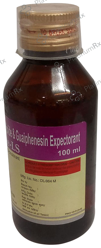 Broncofree LS 30/50/1mg Expectorant 100ml