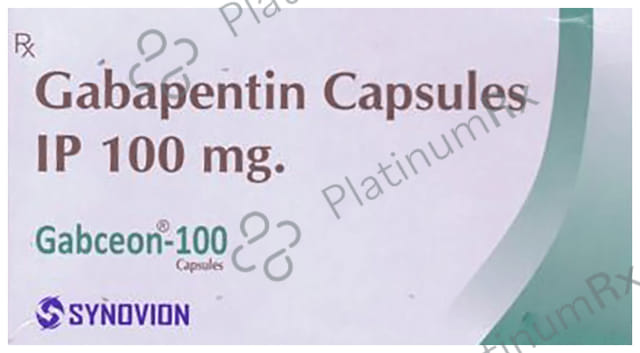 Gabceon 100mg Capsule 10s