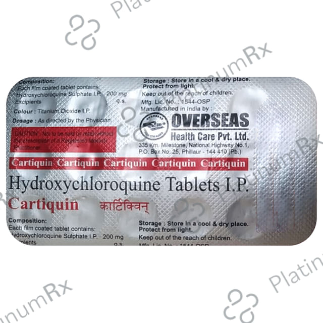 Cartiquin 200mg Tablet 10s