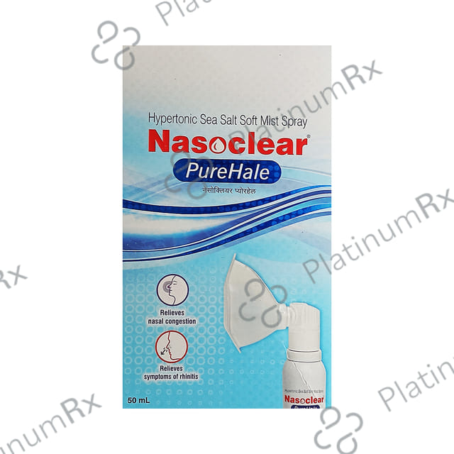 Nasoclear Purehale Nasal Spray 50ml
