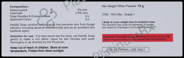 Ketofly Soap from Leeford for Skin Infections