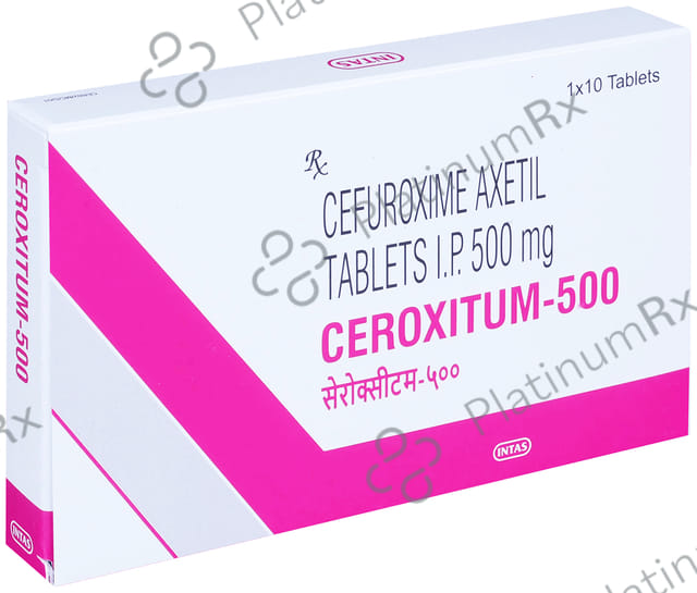 Ceroxitum 500mg Tablet 10s