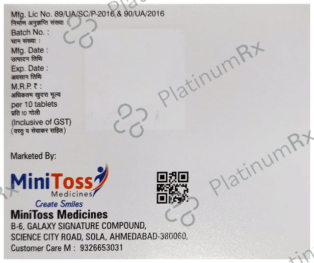 Glimitoss M Forte 4mg/1000mg Tablet SR