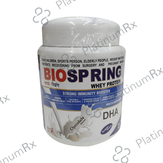 Biospring Whey Protein Powder Chocolate Sugar Free
