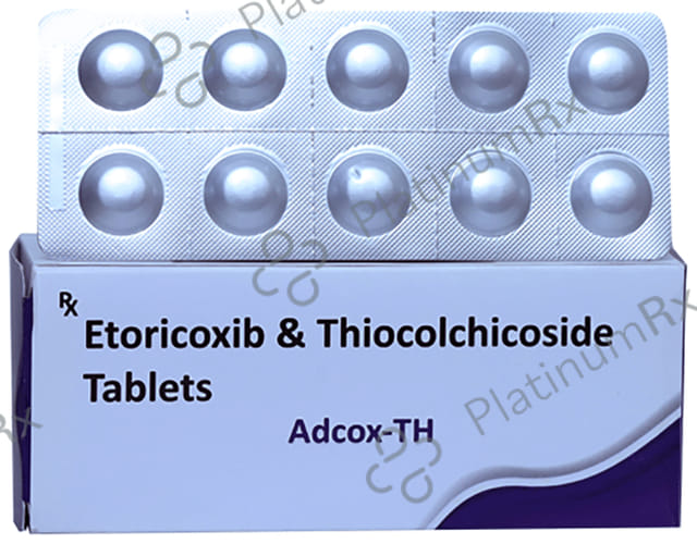 Adcox TH 60/4mg Tablet 10s