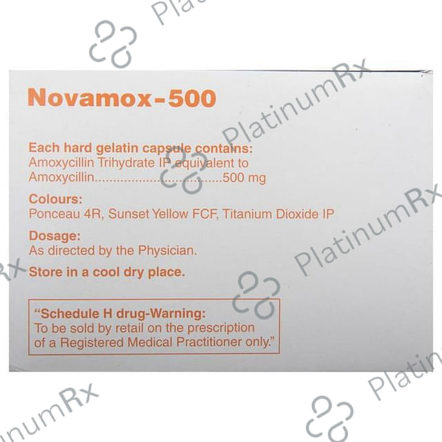 Novamox 500mg Capsule 15s