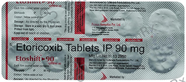 Etoshift 90mg Tablet 10s