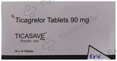 Ticasave Plus 90mg Tablet 14s