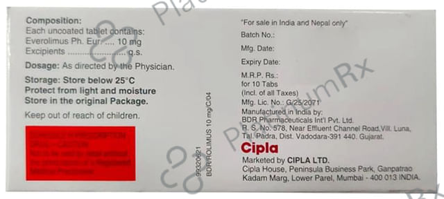 Rolimus 10 Tablet