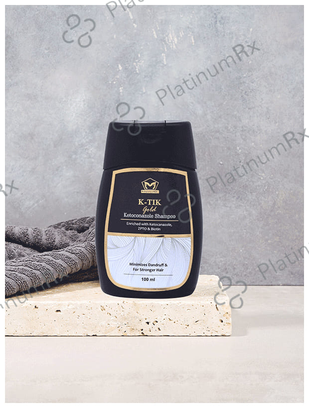 Maquillage Wellness K Tik Gold Ketoconazole Shampoo 100ml