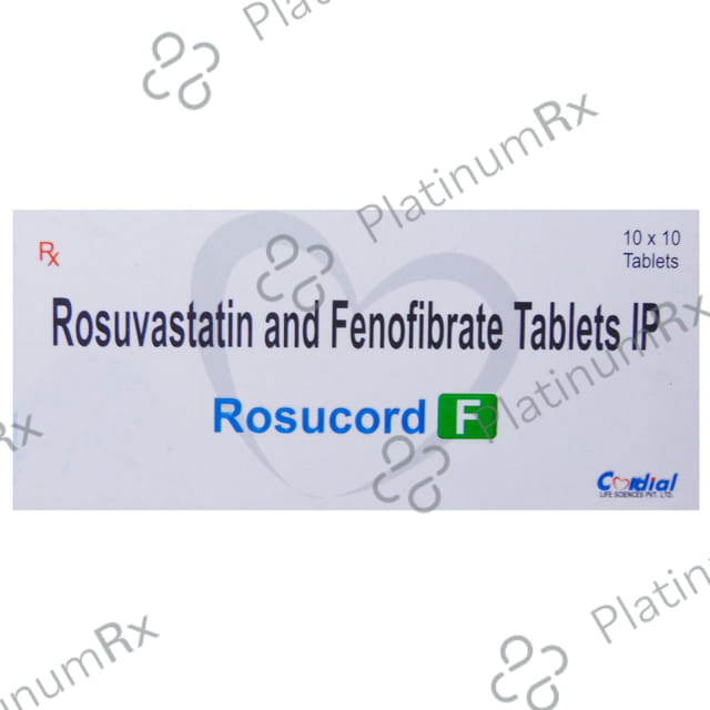 Rosucord F 160mg/10mg Tablet