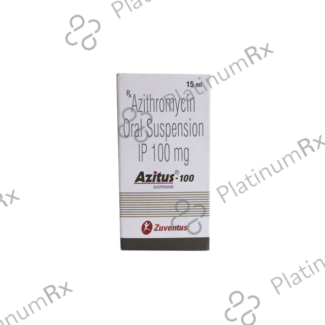 Azitus 100mg/5ml Suspension 15ml