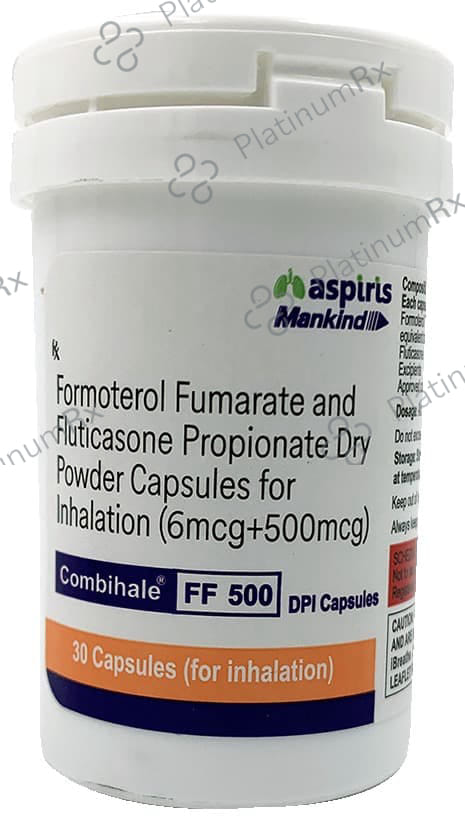 Combihale FF 500/6mcg DPI Capsule 30s