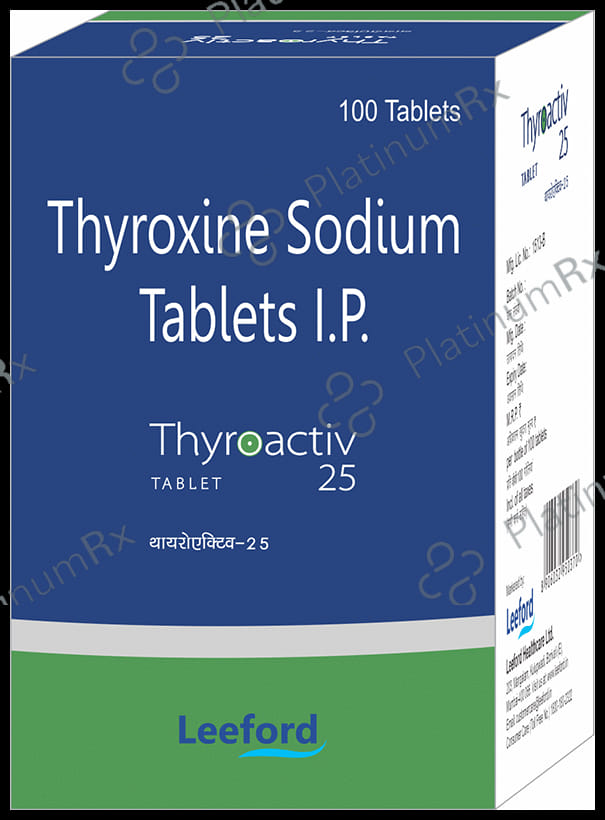 Thyroactiv 25 Tablet