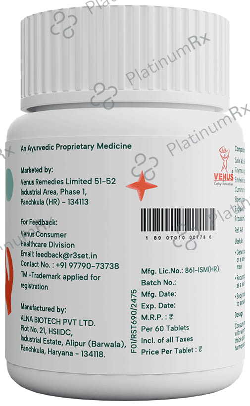R3SET Pain Relief Tablet 60 tablets