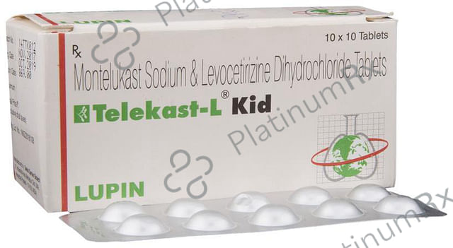 Telekast L Kid 2.5/4mg Tablet 10s