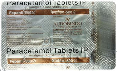 Fepanil 500mg Tablet 15s