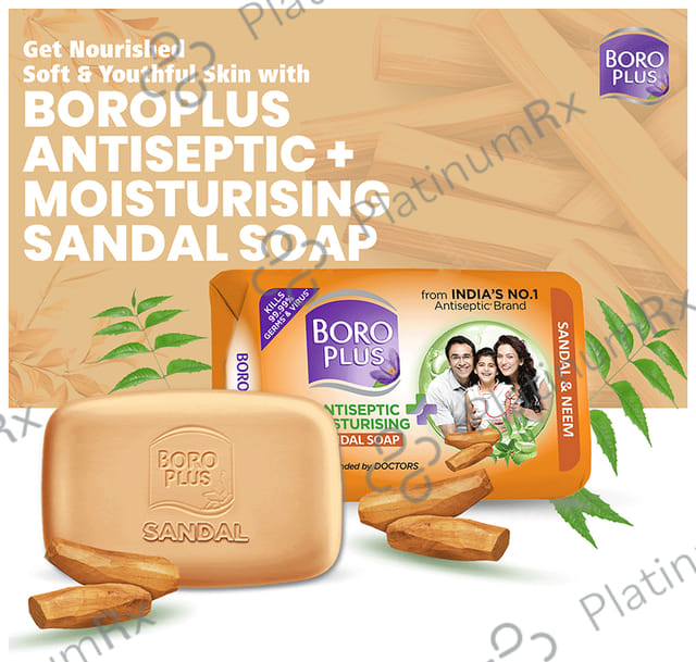 Boroplus Antiseptic + Moisturising Sandal Soap 4s