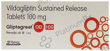 Gliptagreat OD 100mg Tablet 10s