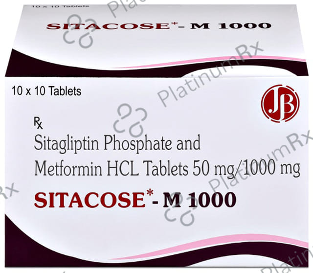 Sitacose-M 1000 Tablet