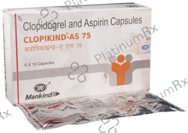 Clopikind AS 75/75mg Capsule 10s
