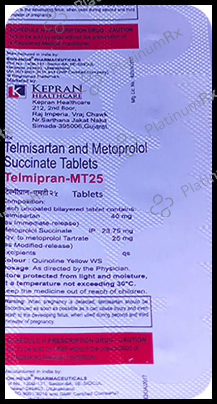 Telmipran-MT25 Tablet