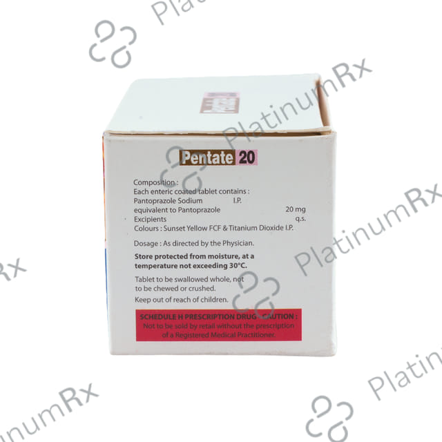 Pentate 20mg Tablet 10s