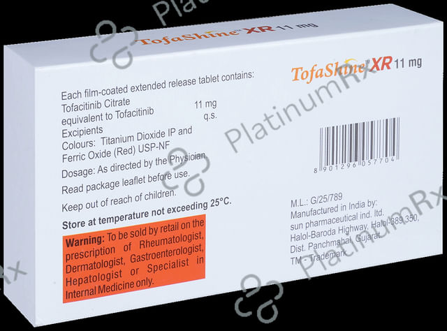Tofashine XR 11mg Tablet 10s