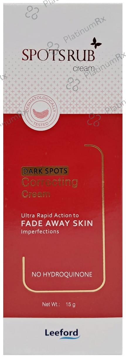 Leeford Spotsrub Skin Cream 15gm
