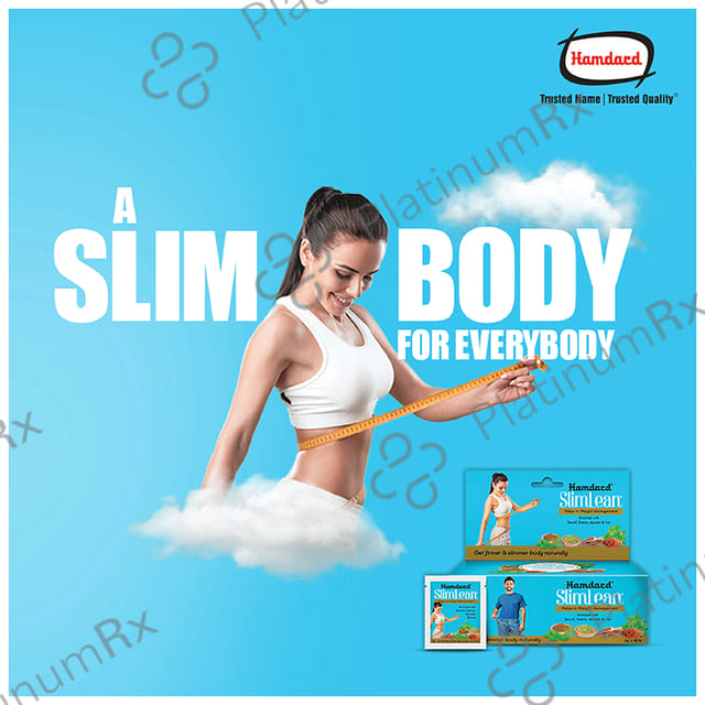 Hamdard Slimlean Sachet (5gm Each) Helps in Weight Management