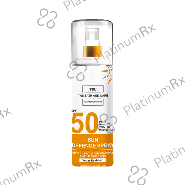 TBC The Bath and Care Sun Defence Spray SPF 50 PA+++ Liquid 100ml