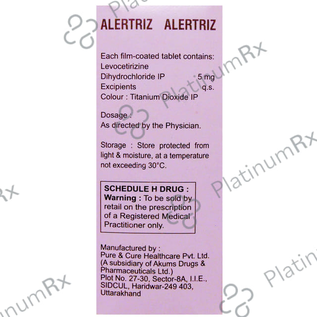Alertriz 5mg Tablet 10s