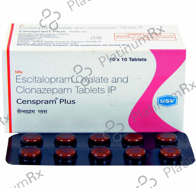 Censpram Plus 0.5/10mg Tablet 10s