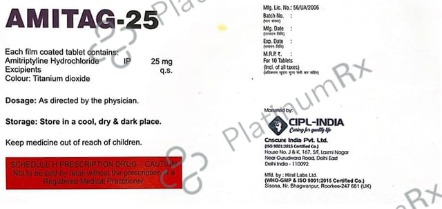 Amitag 25 Tablet