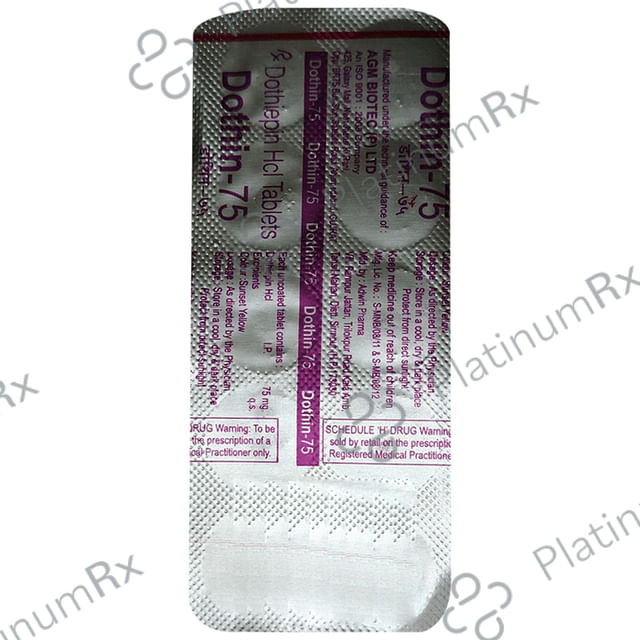 Dothin 75mg Tablet 10s Adwin Pharma