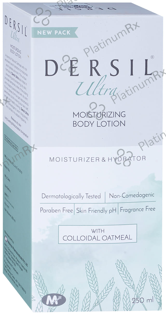 Dersil Ultra Moisturizing Body Lotion 250ml