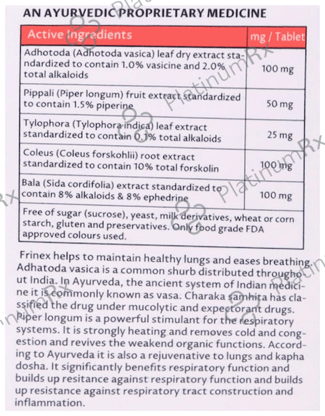 PHL Frinex Tablet