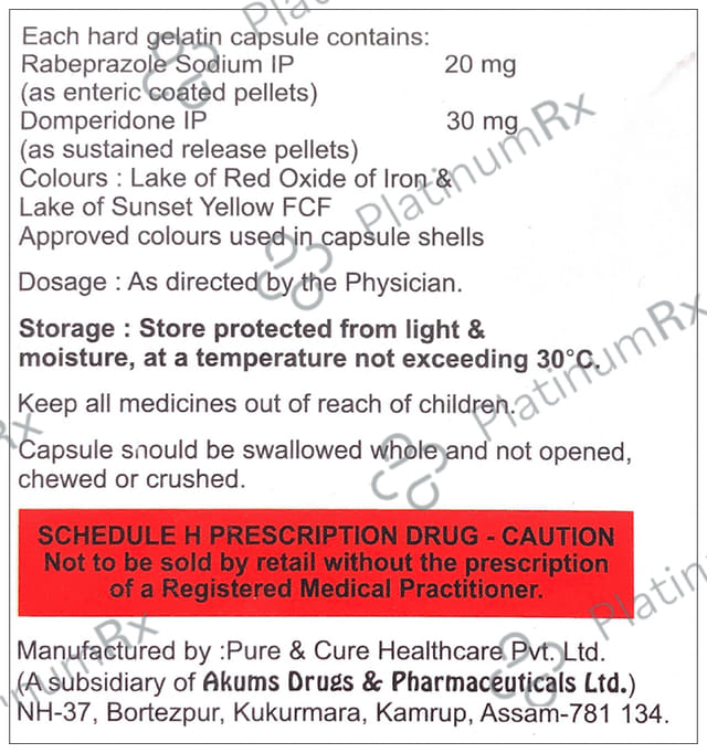Rabem DSR Capsule 10s
