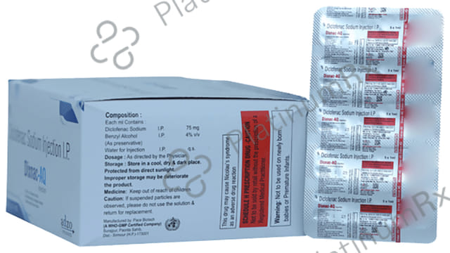 Dixnac AQ 75mg Injection