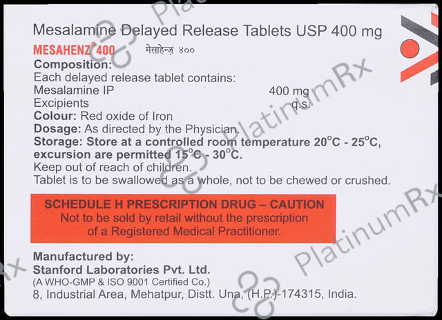 Mesahenz 400 Tablet DR