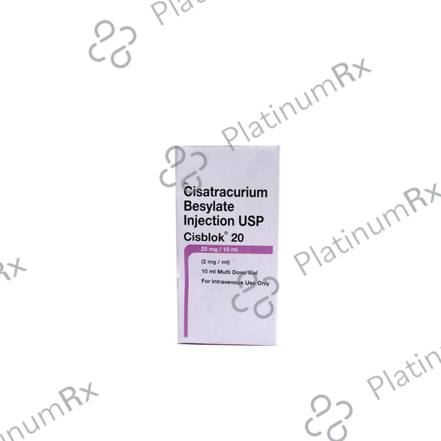 Cisblok 20mg Injection 10ml