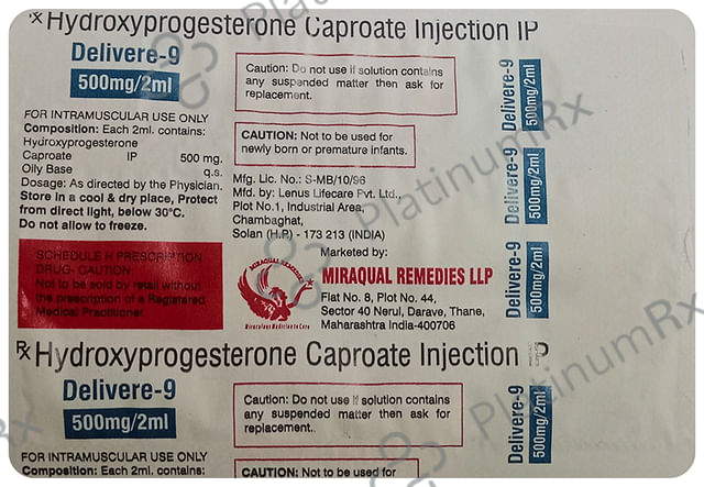 Delivere 9 500mg Injection