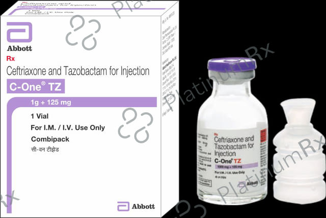 C One TZ 1000/125mg Injection 1s